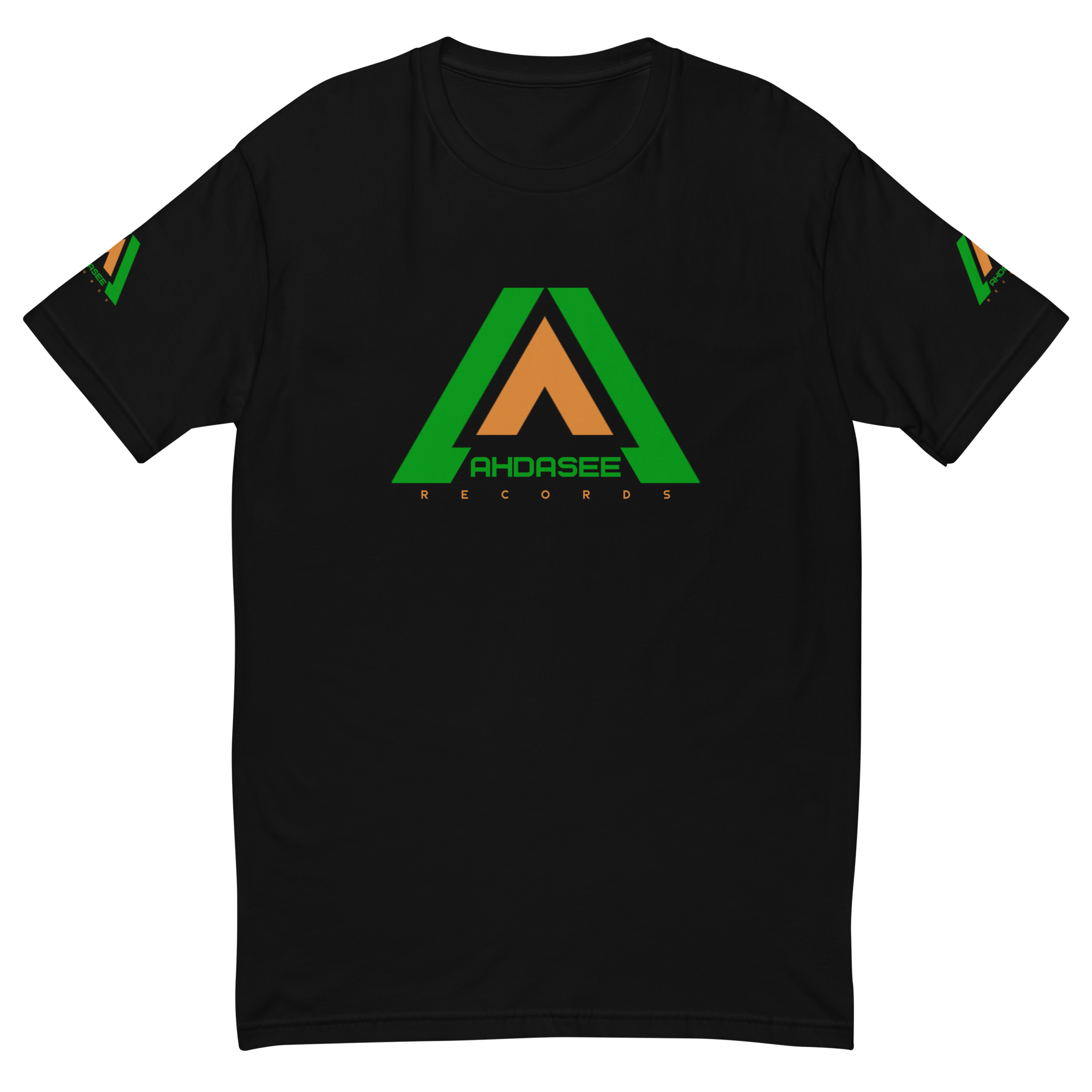 Ahdasee Short Sleeve T-shirt (Green, Orange)