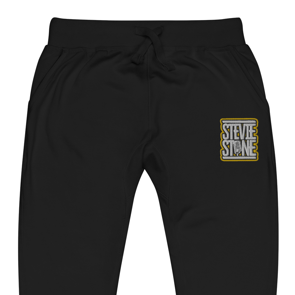 Stevie Stone Unisex Sweatpants (Black, White, Yellow)